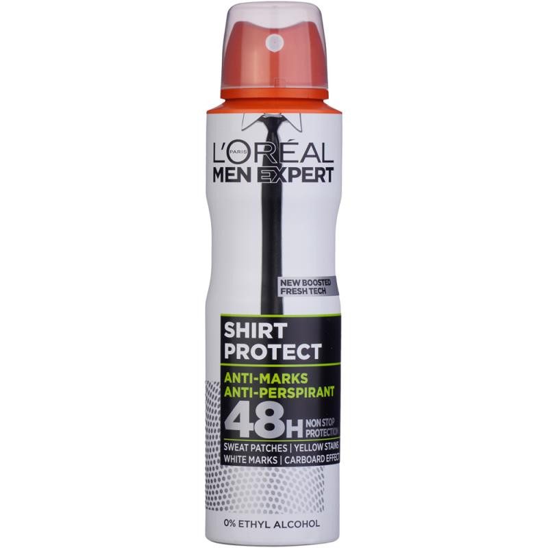 اسپری ضد تعریق سفید SHIRT PROTECT لورال