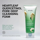 فوم شوینده پاک کننده عمقی منافذ آنوا | Heartleaf Quercetinol